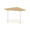 Style Project Угловой элемент перег. стола SN-4.UPRG-001 Тиквуд Светлый/Металл Белый 980*980*750