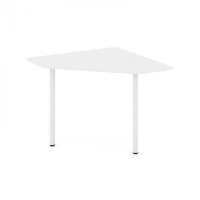 Style Project Угловой элемент перег. стола SN-4.UPRG-001 Белый/Металл Белый 980*980*750