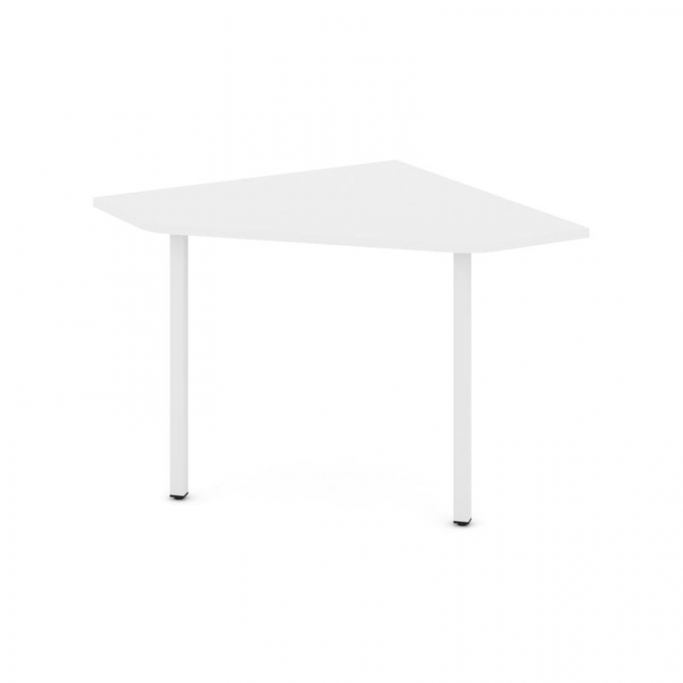 Style Project Угловой элемент перег. стола SN-4.UPRG-001 Белый/Металл Белый 980*980*750