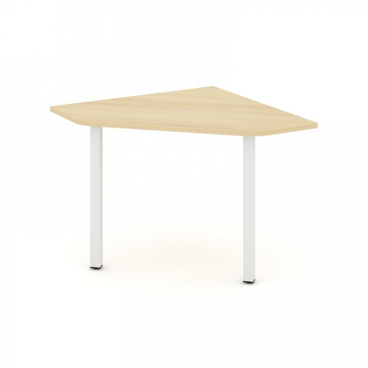 Style Project Угловой элемент перег. стола SN-5.UPRG-001 Акация Лорка/Металл Белый 980*980*750