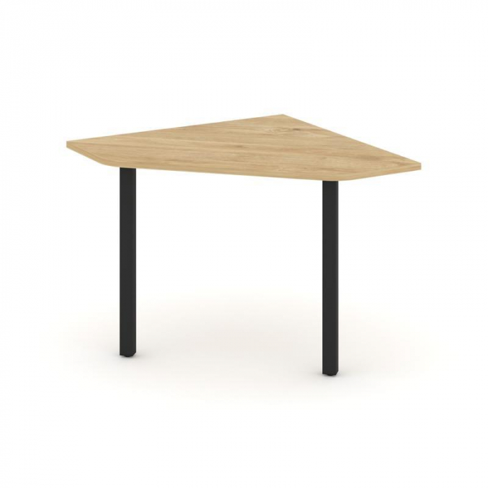 Style Project Угловой элемент перег. стола SN-5.UPRG-001 Тиквуд Светлый/Металл Черный 980*980*750