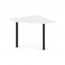 Style Project Угловой элемент перег. стола SN-5.UPRG-001 Белый/Металл Черный 980*980*750