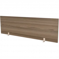 Экран для стола СМЭ25-12 Дуб сафари/Белый 1200x25x350 Аргентум-МП