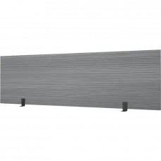 Экран для стола СМЭ25-20 Лиственница/Антрацит 2000x25x350 Аргентум-МП