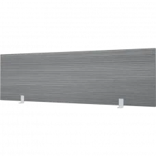 Экран для стола СМЭ25-14 Лиственница/Белый 1400x25x350 Аргентум-МП