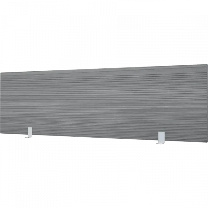 Экран для стола СМЭ25-14 Лиственница/Белый 1400x25x350 Аргентум-МП