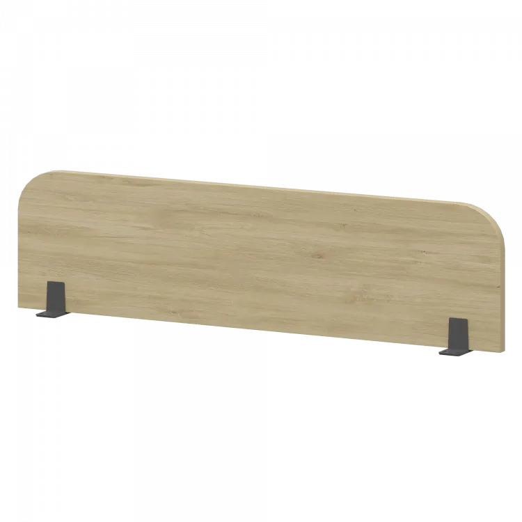 Экран радиусный для бенчей НТМЭ-120Б Баттл Рок/Антрацит 1200x25x350 Аргентум-МП