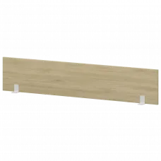 Экран для стола СМЭ25-16 Баттл Рок/Белый 1600x25x350 Аргентум-МП