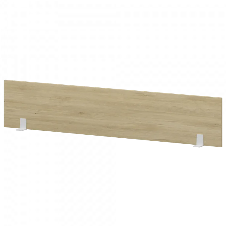 Экран для стола СМЭ25-16 Баттл Рок/Белый 1600x25x350 Аргентум-МП