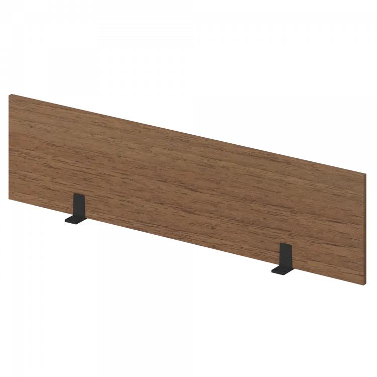 Экран для бенча СМЭ18-14 Орех/Антрацит 1400x18x350 Арго-М