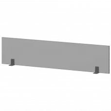 Экран для одиночного стола СМЭ18-14 Серый/Антрацит 1400x18x350 Арго-М