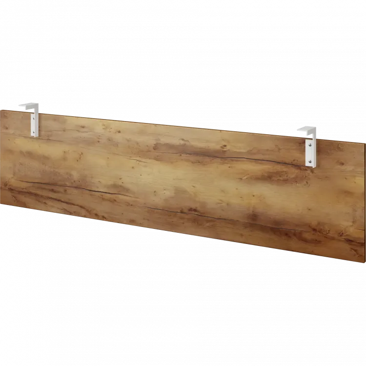 Модести- панель СММ-14 Таксония/Белый 1250x350x18 Смарт