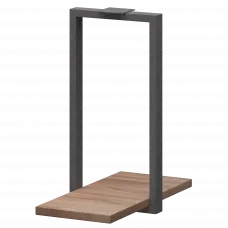 Подвесной держатель под СБ ПДСБ.Ф Темный шимо/Антрацит 270x500x525 Арго-М