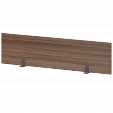 Экран для одиночного стола СМЭ18-14 Темный шимо/Антрацит 1400x18x350 Арго-М