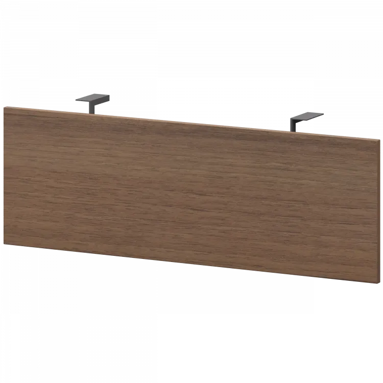 Модести-панель АМ-12П Орех гварнери/Белый 1070x18x350 Арго-М