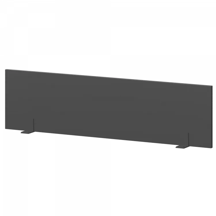 Экран для одиночного стола СМЭ18-12 Антрацит/Антрацит 1200x18x350 Арго-М