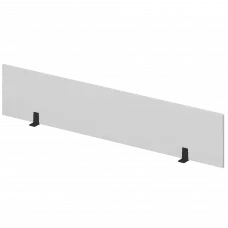 Экран для одиночного стола СМЭ18-18 Белый/Антрацит 1800x18x350 Арго-М