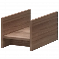 Подставка под системный блок А-401 Темный шимо 260x450x220 Арго