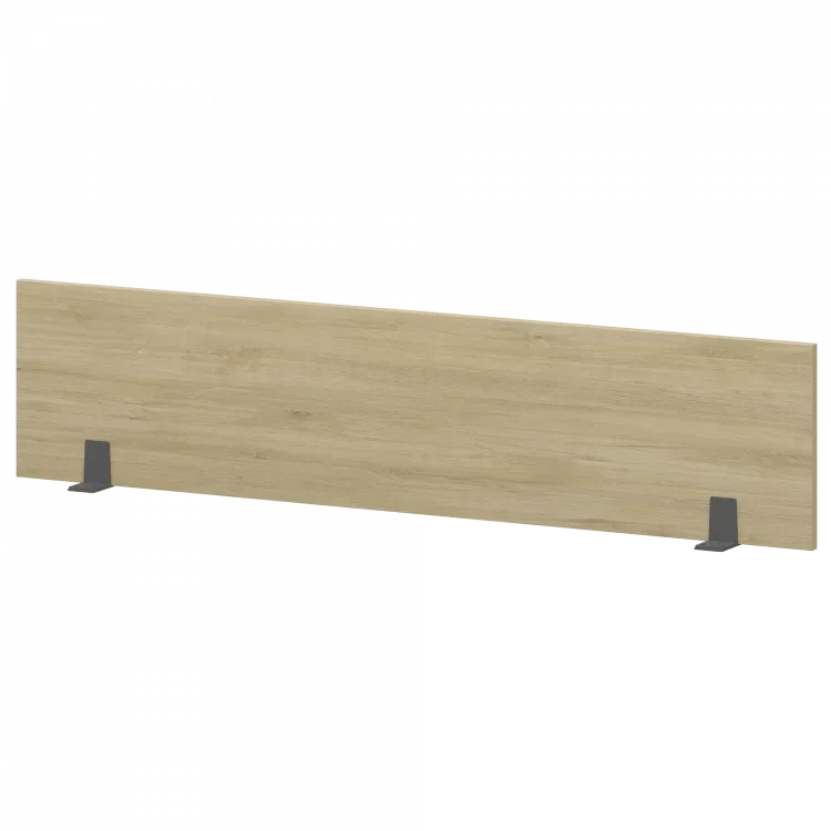 Экран для стола СМЭ25-14 Баттл Рок/Антрацит 1400x25x350 Аргентум-МП