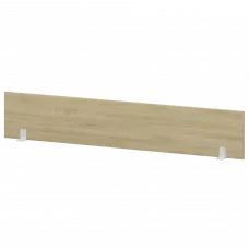 Экран для стола СМЭ25-20 Баттл Рок/Белый 2000x25x350 Аргентум-МП