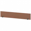 Экран для бенча СМЭ18-18 Терракота/Антрацит 1800x18x350 Арго-М