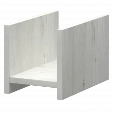 Подставка под системный блок НТ-800 Сосна винтер 270x450x280 Аргентум