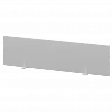 Экран для одиночного стола СМЭ18-14 Белый/Белый 1400x18x350 Арго-М
