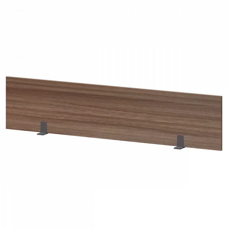 Экран для одиночного стола СМЭ18-16 Темный шимо/Антрацит 1600x18x350 Арго-М