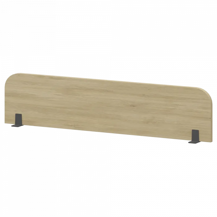 Экран радиусный для бенчей НТМЭ-140Б Баттл Рок/Антрацит 1400x25x350 Аргентум-МП