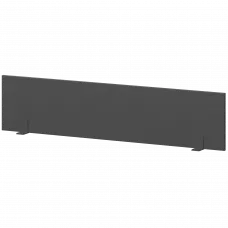 Экран для одиночного стола СМЭ18-14 Антрацит/Антрацит 1400x18x350 Арго-М