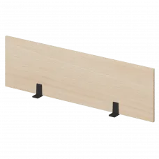 Экран для одиночного стола СМЭ18-12 Бук/Антрацит 1200x18x350 Арго-М