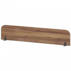 Экран радиусный для стола НТМЭ-160 Таксония/Антрацит 1600x25x350 Смарт