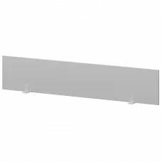 Экран для одиночного стола СМЭ18-18 Белый/Белый 1800x18x350 Арго-М