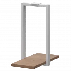 Подвесной держатель под СБ ПДСБ.Ф Орех/Белый 270x500x525 Арго-М