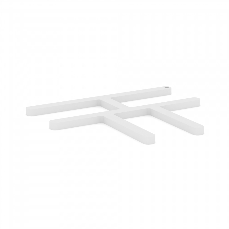 Concept Соединитель Т-образный для линейной станции- 1шт CN.S-TO-TI Металл Белый 68*64*2