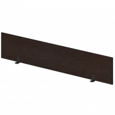 Экран для одиночного стола СМЭ18-18 Дуб венге/Антрацит 1800x18x350 Арго-М