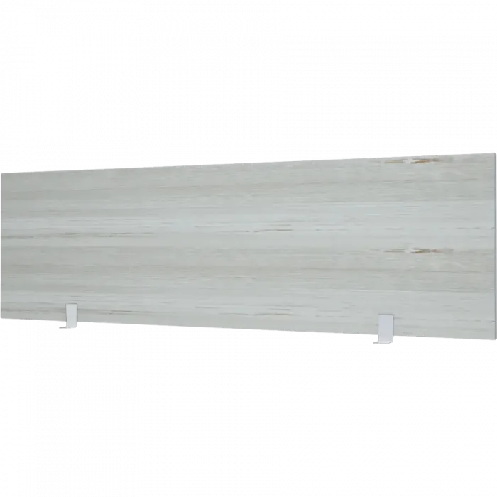 Экран для стола СМЭ25-14 Сосна винтер/Белый 1400x25x350 Аргентум-МП