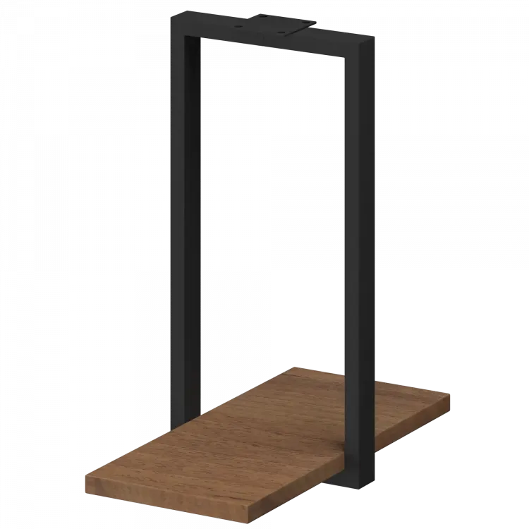 Подвесной держатель под СБ ПДСБ.Ф Орех/Антрацит 270x500x525 Арго-М