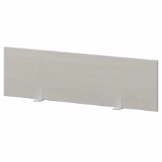 Экран для одиночного стола СМЭ18-12 Ясень шимо/Белый 1200x18x350 Арго-М