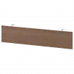 Модести-панель АМ-18П Орех/Белый 1670x18x350 Арго-М