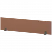 Экран для бенча СМЭ18-14 Терракота/Антрацит 1400x18x350 Арго-М