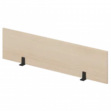 Экран для одиночного стола СМЭ18-14 Бук/Антрацит 1400x18x350 Арго-М