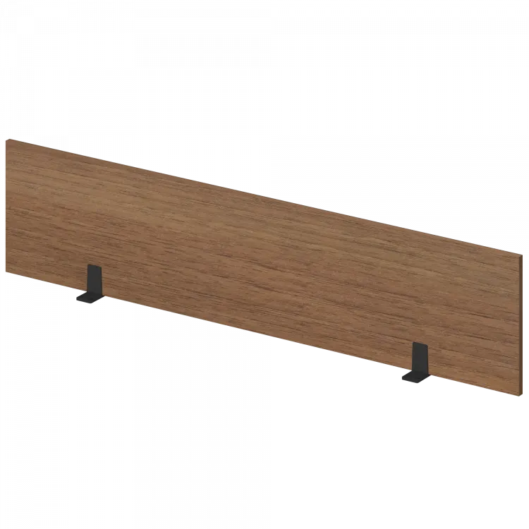 Экран для бенча СМЭ18-16 Орех/Антрацит 1600x18x350 Арго-М