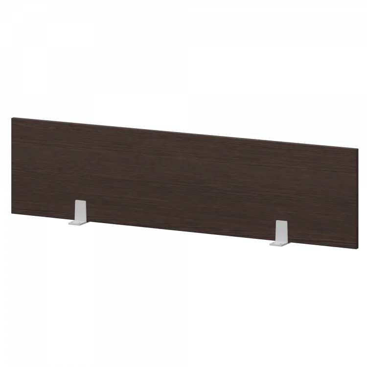 Экран для одиночного стола СМЭ18-14 Дуб венге/Белый 1400x18x350 Арго-М