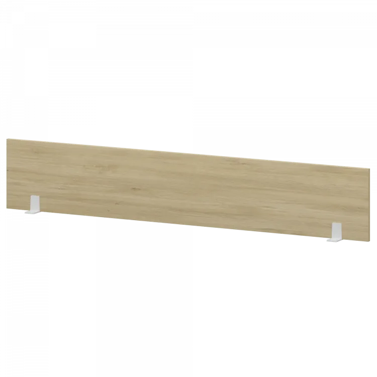 Экран для стола СМЭ25-18 Баттл Рок/Белый 1800x25x350 Аргентум-МП