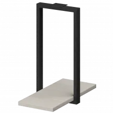 Подвесной держатель под СБ ПДСБ.Ф Ясень шимо/Антрацит 270x500x525 Арго-М