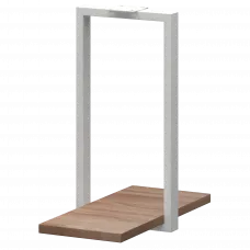 Подвесной держатель под СБ ПДСБ.Ф Темный шимо/Белый 270x500x525 Арго-М