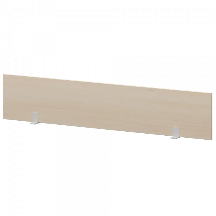 Экран для одиночного стола СМЭ18-18 Бук/Белый 1800x18x350 Арго-М