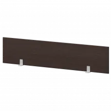 Экран для одиночного стола СМЭ18-16 Дуб венге/Белый 1600x18x350 Арго-М