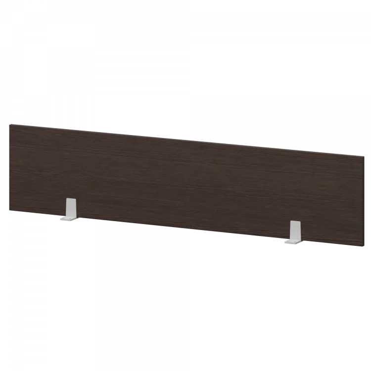 Экран для одиночного стола СМЭ18-16 Дуб венге/Белый 1600x18x350 Арго-М